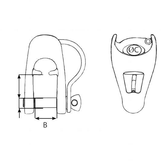 Wichard MXEvo Captive Pin