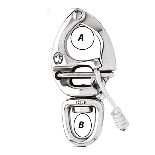 Wichard Quick Release Snap Shackle - Swivel Eye