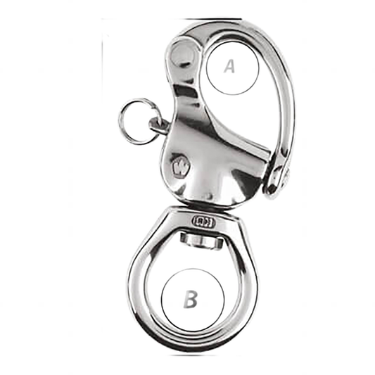 Wichard Snap Shackle - Large Bail Swivel Eye