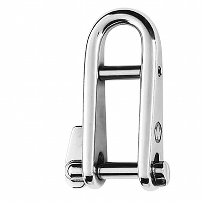 Wichard D Shackle with Bar - Key Pin - Stainless Steel