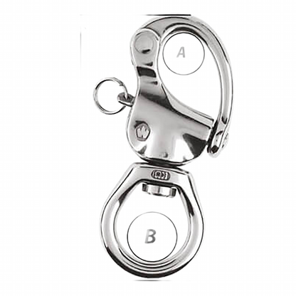 Wichard Snap Shackle - Large Bail Swivel Eye